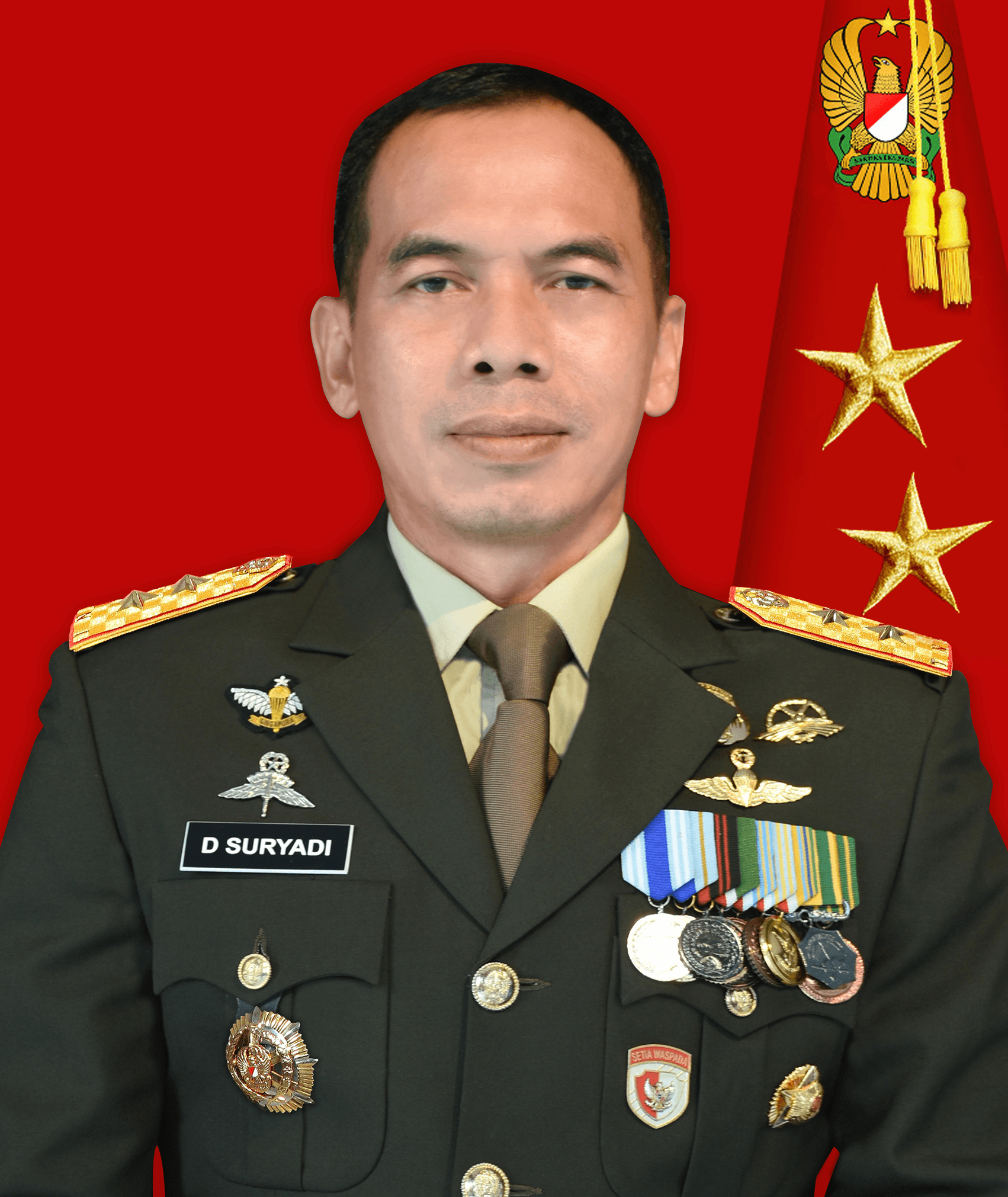 Foto Mayjen TNI Deddy Suryadi