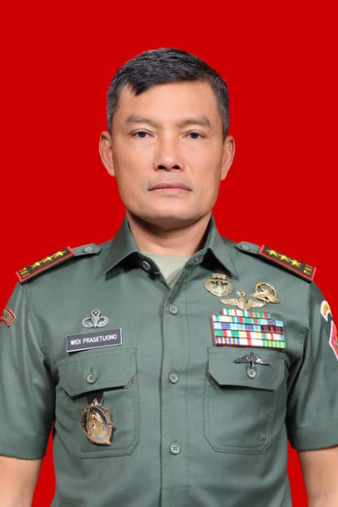 Foto Letjen TNI Widi Prasetijono