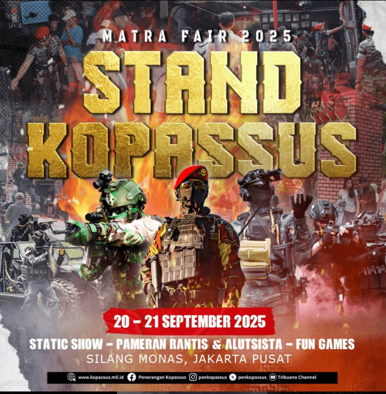 MATRA FAIR 2025 STAND KOPASSUS