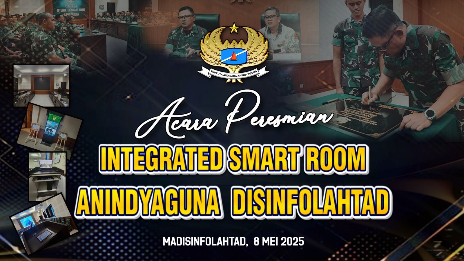 Acara Peresminan Integrated Smart Room Anindya Disinfolahtad